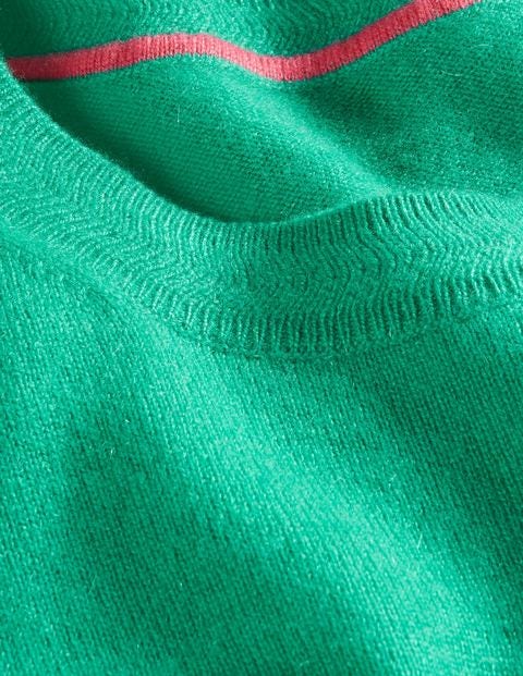 Cashmere Crew Neck Sweater - Wild Meadow Cashmere Crew Neck Sweater - Wild Meadow
