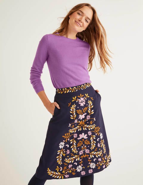 Pull col rond en cachemire - Lupin Pull col rond en cachemire - Lupin