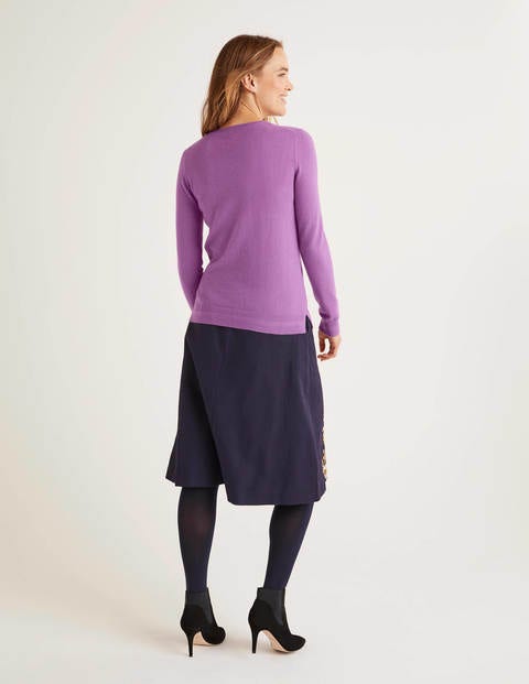 Pull col rond en cachemire - Lupin Pull col rond en cachemire - Lupin