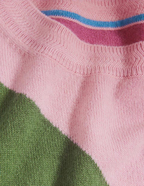 Cashmere Crew Neck Jumper - Lomond Blue, Mirage Cashmere Crew Neck Jumper - Lomond Blue, Mirage