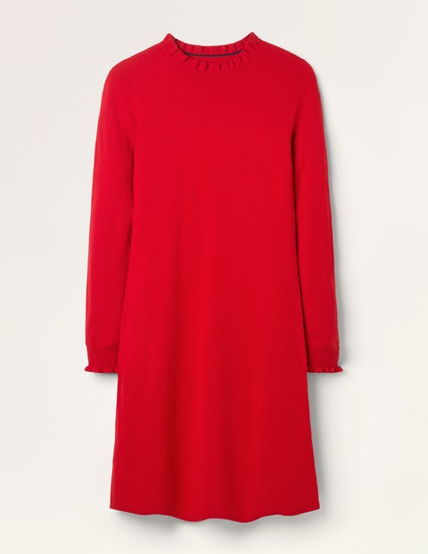 Lara Knitted Dress - Red Lara Knitted Dress - Red