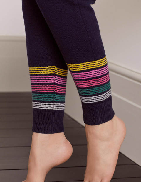 Morton Gestrickte Jogginghose - Navy Morton Gestrickte Jogginghose - Navy