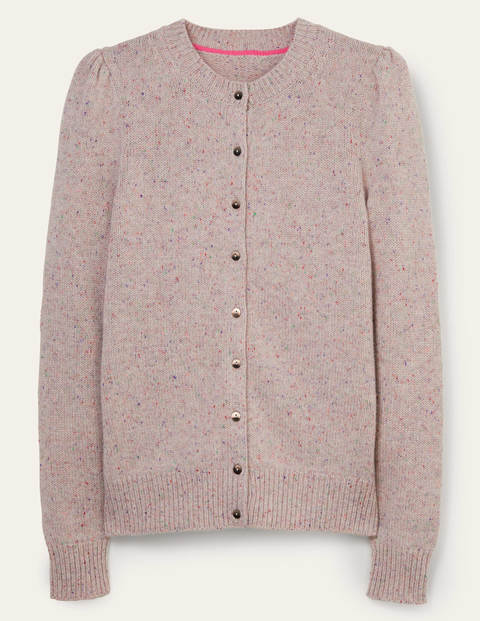 Beaufort Cashmere Cardigan - Chinchilla Nep Beaufort Cashmere Cardigan - Chinchilla Nep