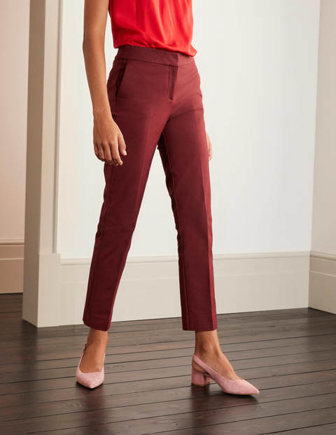 Richmond 7/8 Trousers - Maroon Richmond 7/8 Trousers - Maroon