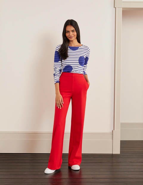 Hampshire Ponte Pants - Red Hampshire Ponte Pants - Red