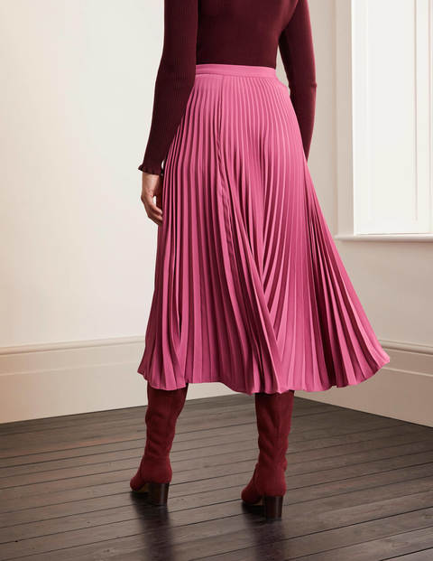 Kristen Pleated Skirt - Berry Sorbet Kristen Pleated Skirt - Berry Sorbet