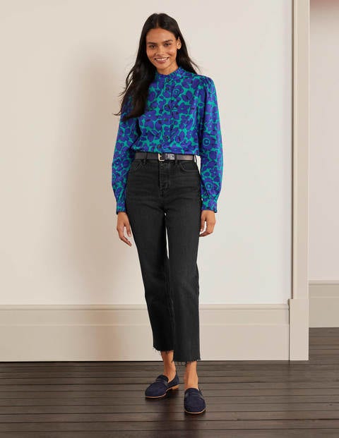 Relaxed Straight Jeans - Washed Black Relaxed Straight Jeans - Washed Black