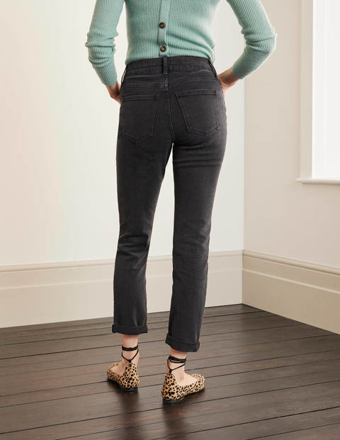 Girlfriend Jeans - Washed Black Girlfriend Jeans - Washed Black