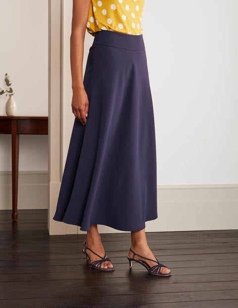 Stackpole Midi Skirt - Navy Stackpole Midi Skirt - Navy