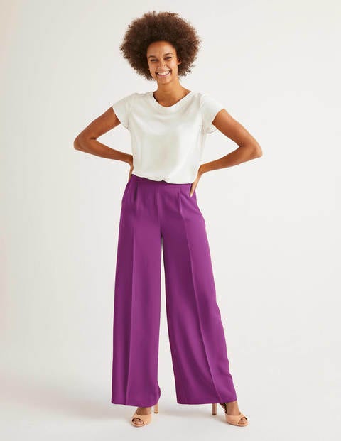 Pantalon Gresham - Violet joyau