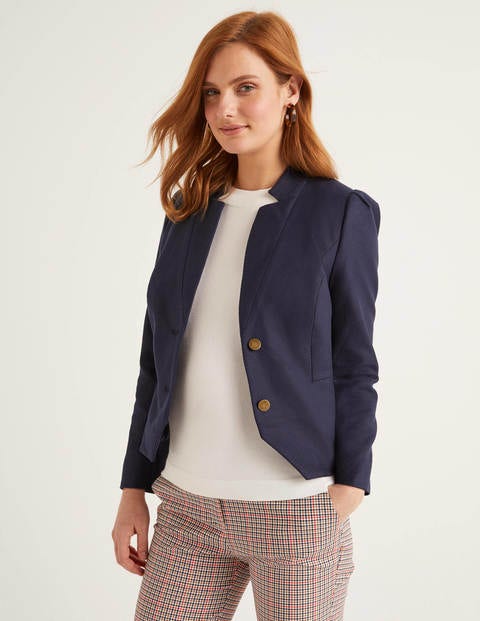 Woodville Textured Jacket - Navy Woodville Textured Jacket - Navy
