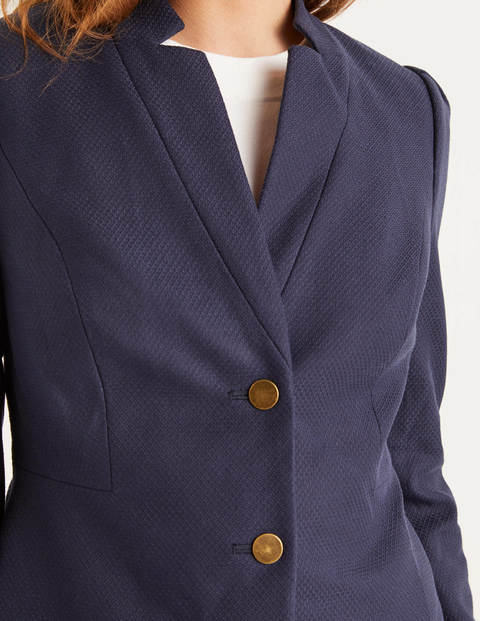 Woodville Strukturierte Jacke - Navy Woodville Strukturierte Jacke - Navy