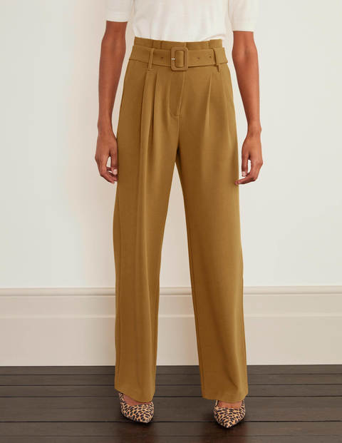 Powis Wide Leg Trousers - Camel Powis Wide Leg Trousers - Camel