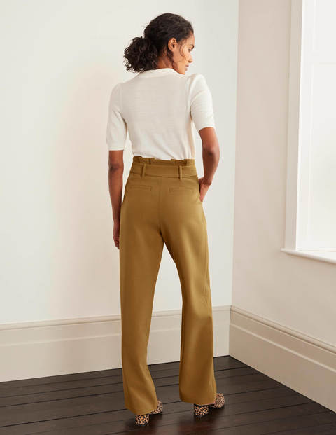 Powis Wide Leg Trousers - Camel Powis Wide Leg Trousers - Camel