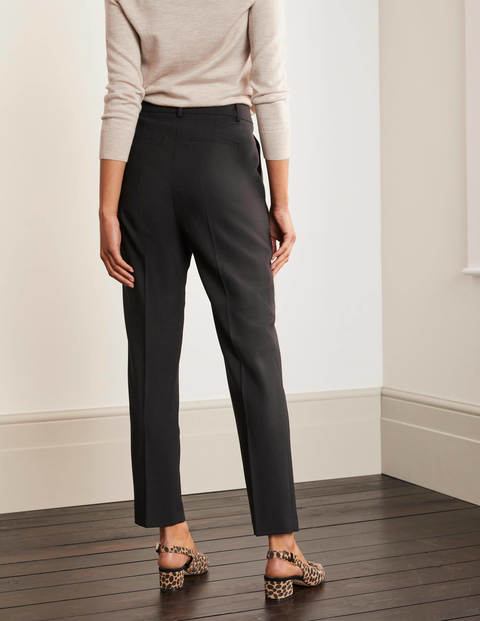 Bridport Straight Leg Pants Black Boden Us