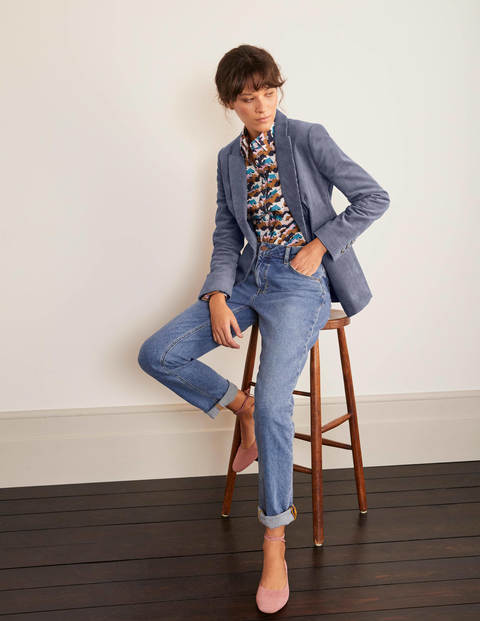 Davies Cord Blazer - Cobble Grey Davies Cord Blazer - Cobble Grey