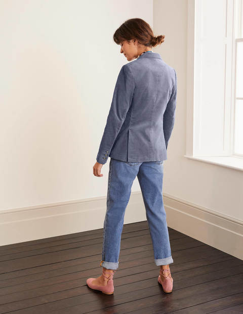 Davies Cord Blazer - Cobble Grey Davies Cord Blazer - Cobble Grey