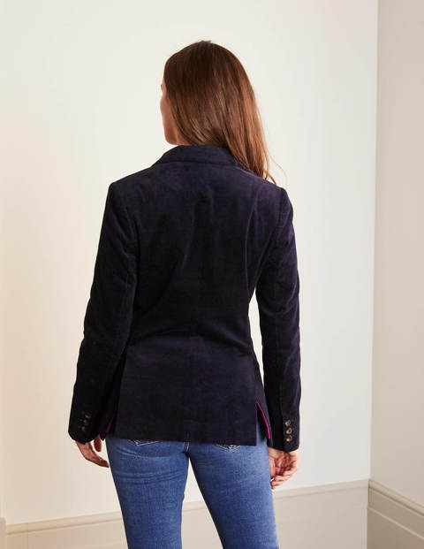 Davies Cord Blazer - Navy Davies Cord Blazer - Navy