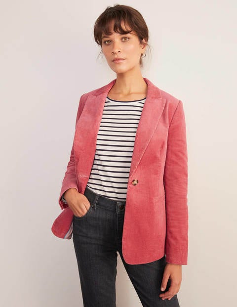Davies Cord Blazer - Dusty Rose Davies Cord Blazer - Dusty Rose
