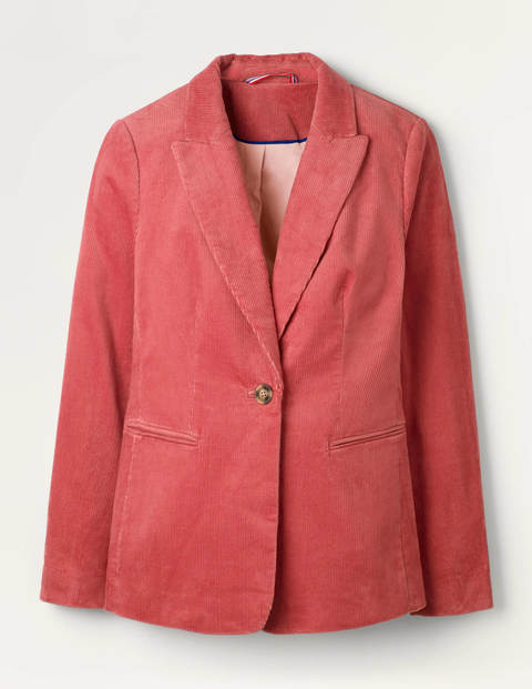 Davies Cord Blazer - Dusty Rose Davies Cord Blazer - Dusty Rose