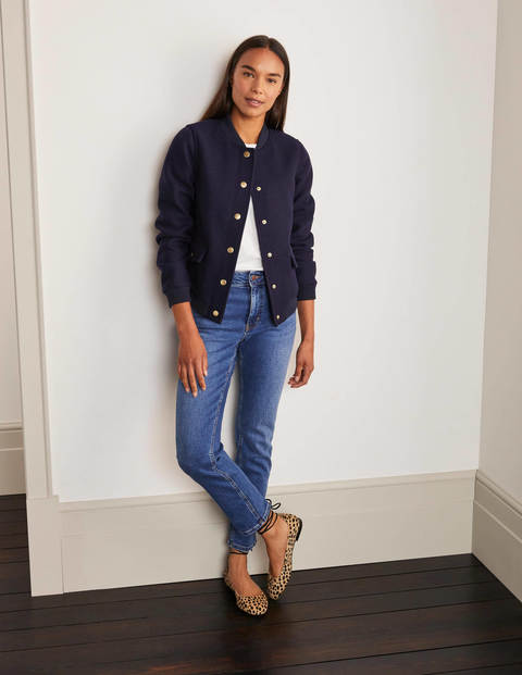 Baillie Bomber Jacket - Navy Baillie Bomber Jacket - Navy