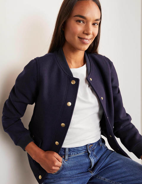 Baillie Bomber Jacket - Navy Baillie Bomber Jacket - Navy