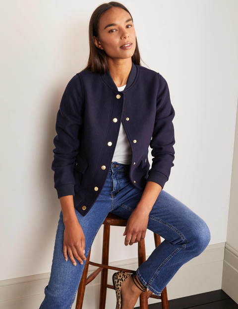 Baillie Bomber Jacket - Navy Baillie Bomber Jacket - Navy