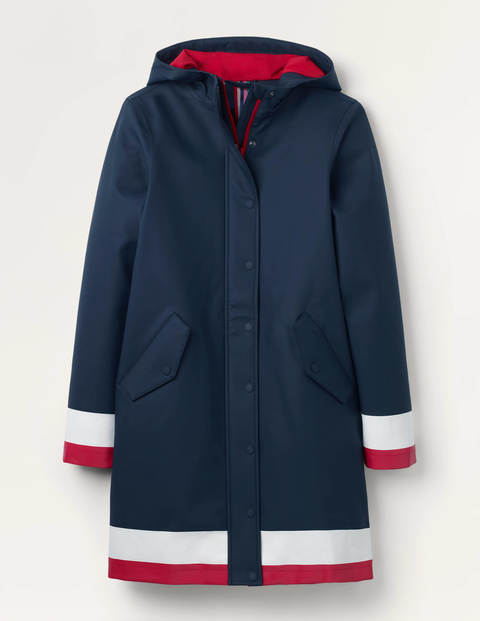 Morris Waterproof Mac - Navy Morris Waterproof Mac - Navy