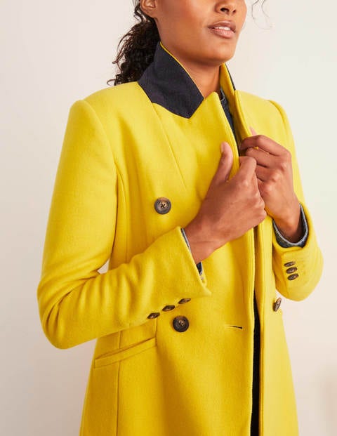 Burnet Coat - Maize Yellow Burnet Coat - Maize Yellow