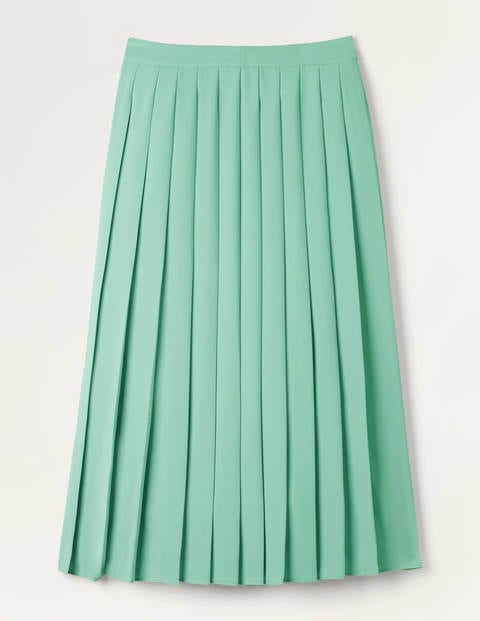 Musgrove Pleated Skirt - Icicle Green Musgrove Pleated Skirt - Icicle Green