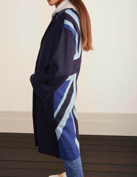 Wilding Coat - Navy/Union Jack Wilding Coat - Navy/Union Jack