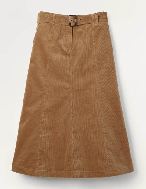 Everdene Midi Skirt - Camel Cord Everdene Midi Skirt - Camel Cord