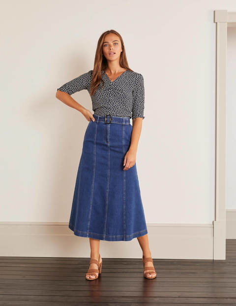 Everdene Midi Skirt - Mid Vintage Everdene Midi Skirt - Mid Vintage