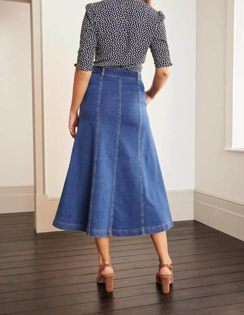 Everdene Midi Skirt - Mid Vintage Everdene Midi Skirt - Mid Vintage