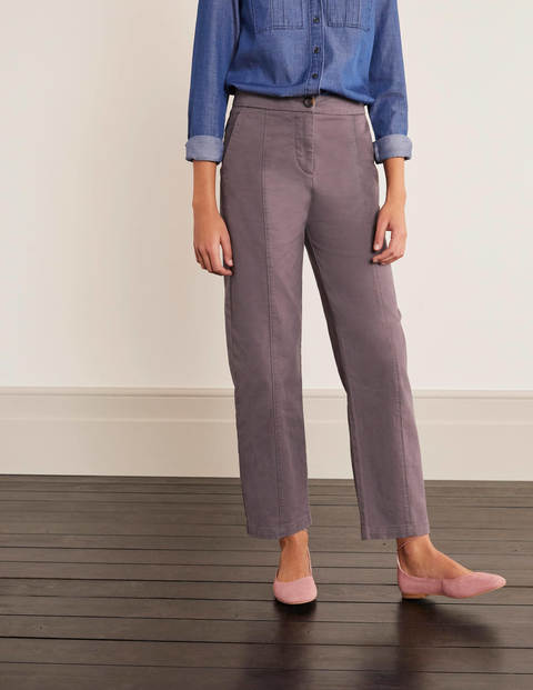 Rothes Seam Detail Trousers - Pewter Rothes Seam Detail Trousers - Pewter