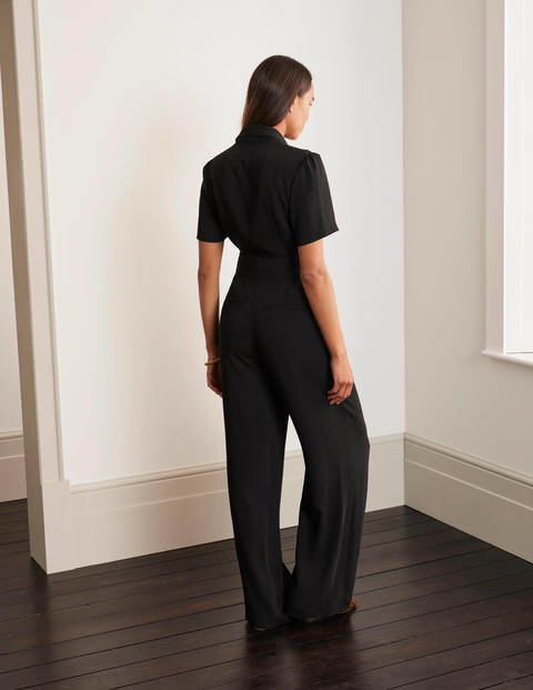 Ottoline Wrap Jumpsuit - Black Ottoline Wrap Jumpsuit - Black