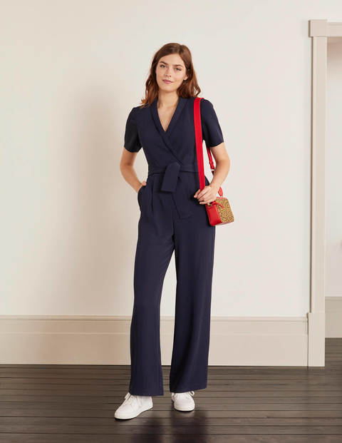 Ottoline Wrap Jumpsuit - Navy Ottoline Wrap Jumpsuit - Navy