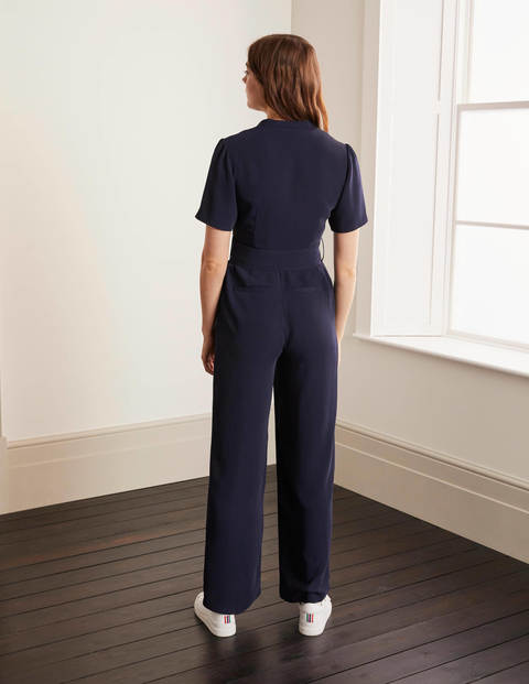 Ottoline Wrap Jumpsuit - Navy Ottoline Wrap Jumpsuit - Navy