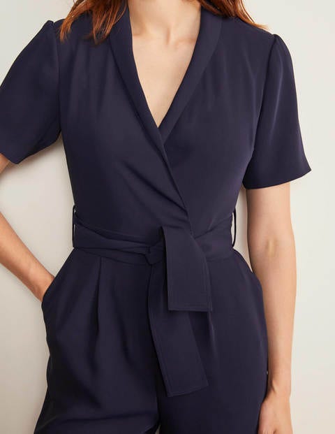 Ottoline Wrap Jumpsuit - Navy Ottoline Wrap Jumpsuit - Navy