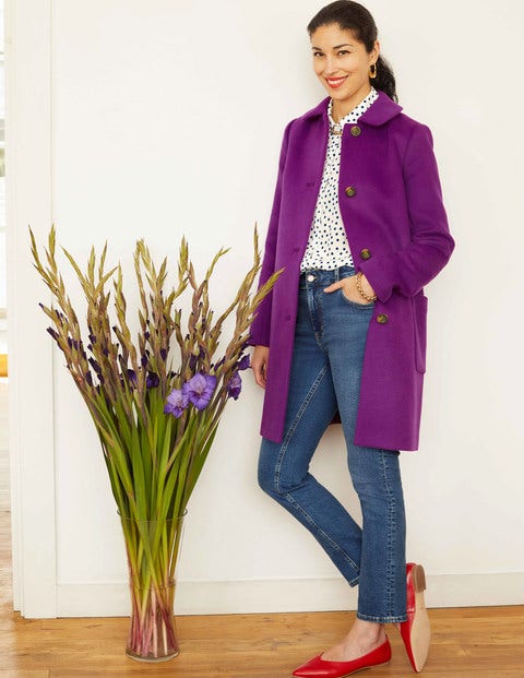 Clifford Coat - Jewel Purple Clifford Coat - Jewel Purple