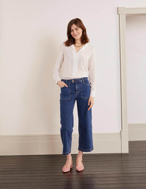 Tabitha Silk Shirt - Ivory Tabitha Silk Shirt - Ivory