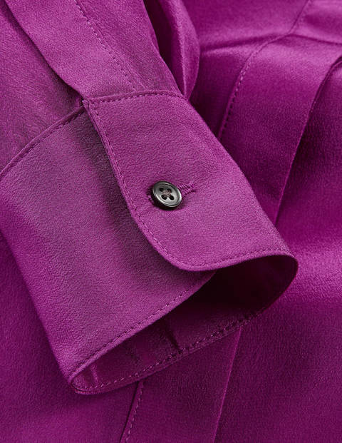 The Silk Shirt - Jewel Purple The Silk Shirt - Jewel Purple
