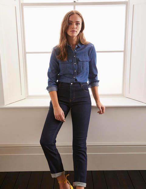 Chemise Faye - Denim vintage moyen Chemise Faye - Denim vintage moyen