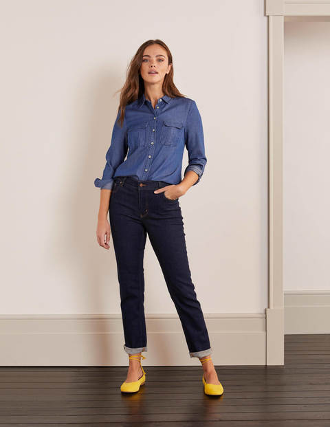 Chemise Faye - Denim vintage moyen Chemise Faye - Denim vintage moyen