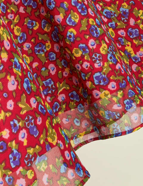 Imogen Dress - Bright Red, English Ditsy Imogen Dress - Bright Red, English Ditsy