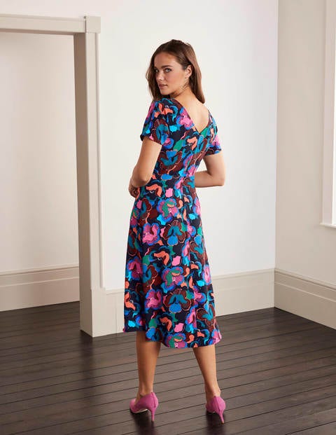 Cynthia Dress - Navy, Chelsea Bloom Cynthia Dress - Navy, Chelsea Bloom