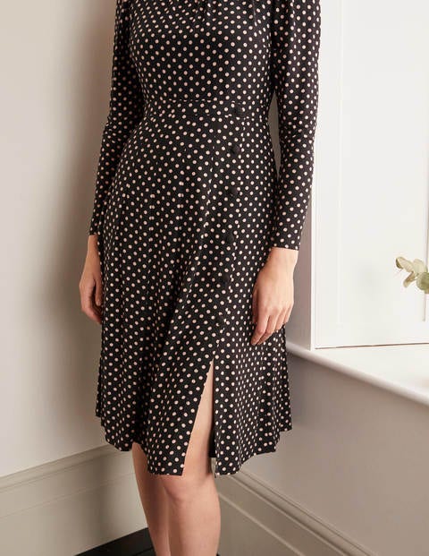 Margot Dress - Black, Regular Dot Margot Dress - Black, Regular Dot