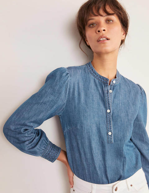 Elsie Denim Top - Mid Vintage Elsie Denim Top - Mid Vintage