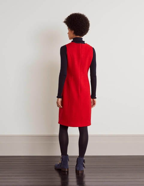 Sophia Wool Shift Dress - Poinsettia Sophia Wool Shift Dress - Poinsettia