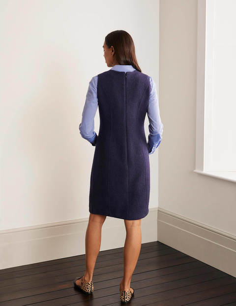 Sophia Wool Shift Dress - Navy Sophia Wool Shift Dress - Navy